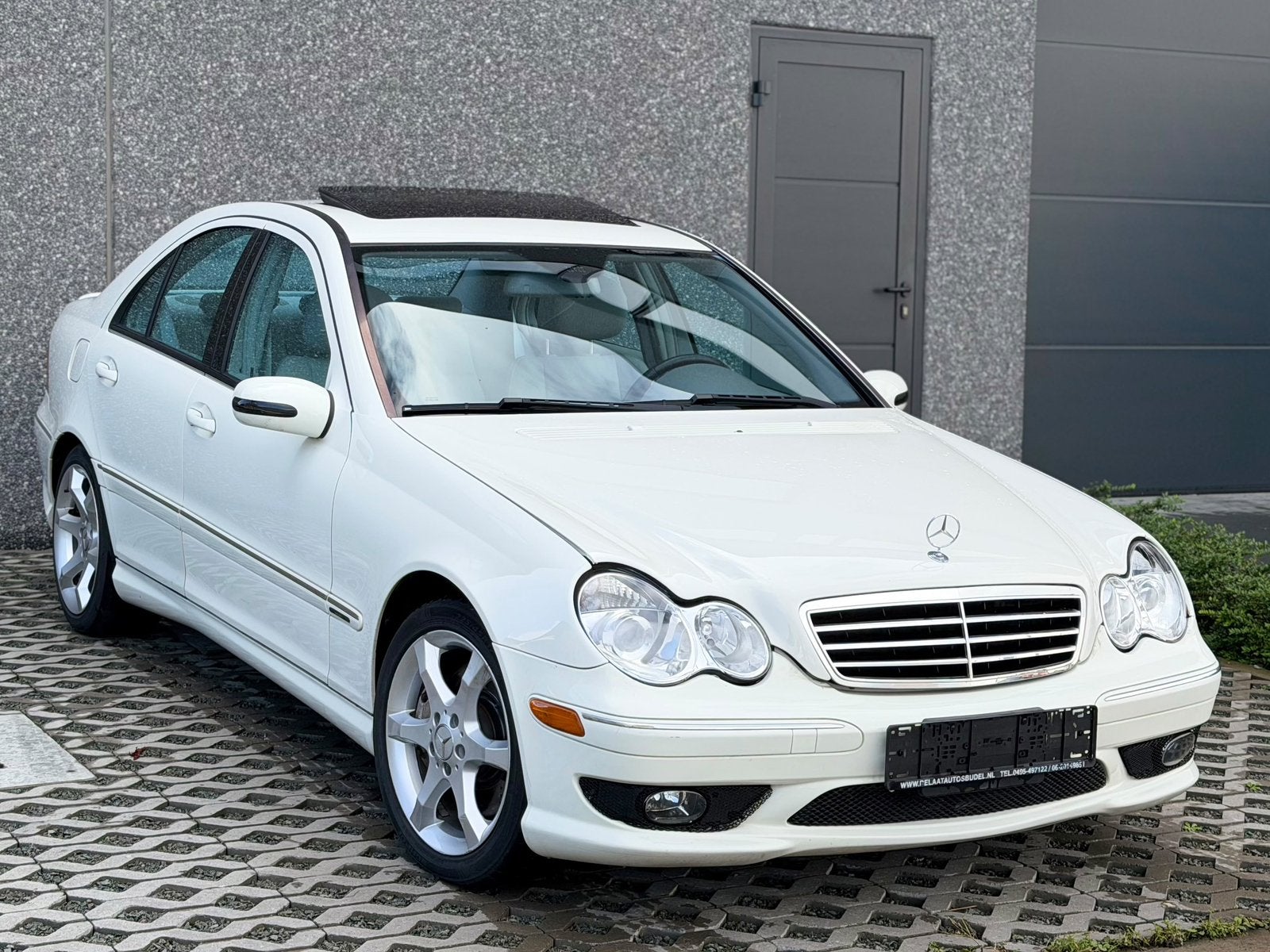 Mercedes C230 - V6 - AMG complet - 114 000 km, Autos, Cuir, Achat, 2500 cm³, 6 cylindres