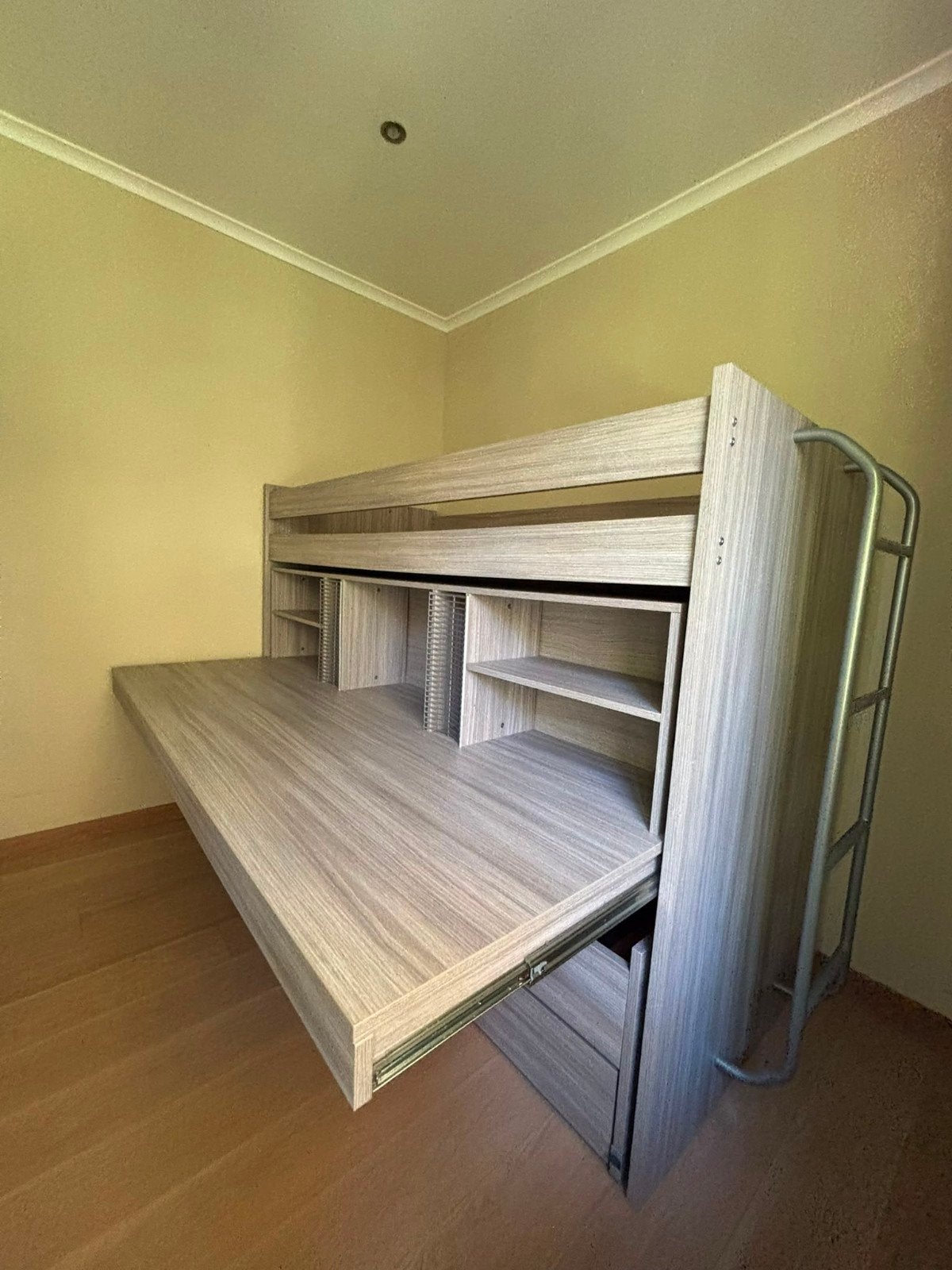 stapelbed met uitschuifbare bureau, 100 cm, 210 cm, 180 à 200 cm, Enlèvement