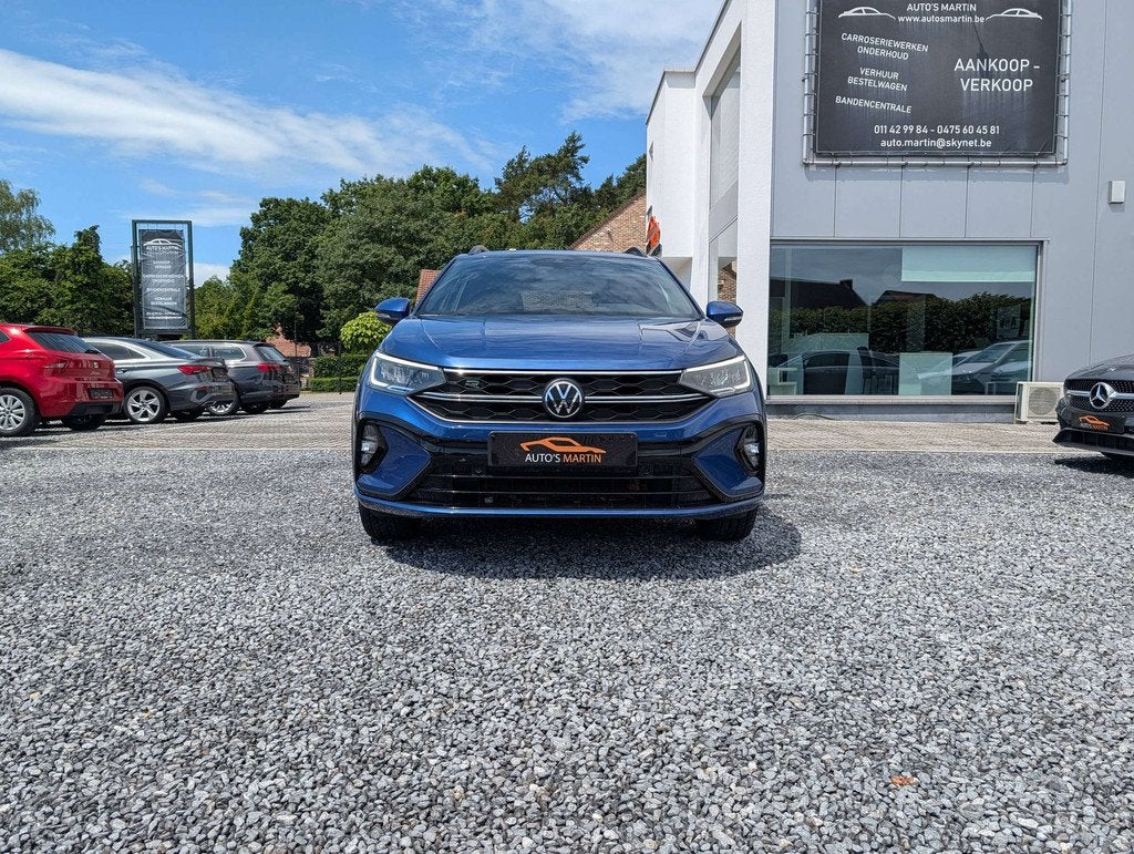 Volkswagen Taigo 1.0 TSI R-Line | NAVI/CARPLAY | CAMERA | AC, Auto's, Volkswagen, Stof, Gebruikt, Euro 6, Blauw