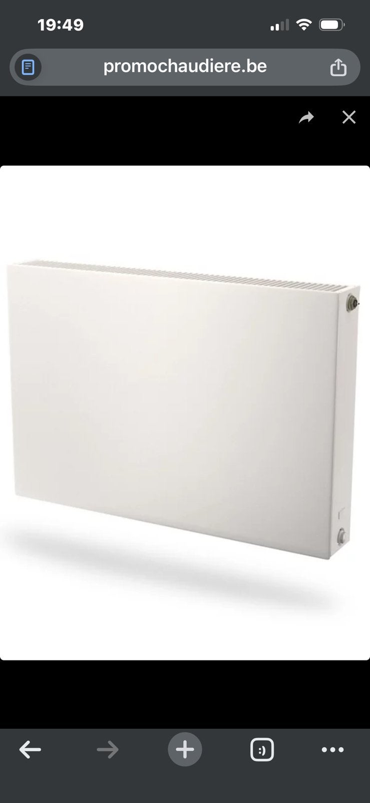 Radson Paneelradiator E.Flow Parada 11-600 -1650 1554w, Enlèvement, 150 cm ou plus, Radiateur, 30 à 80 cm