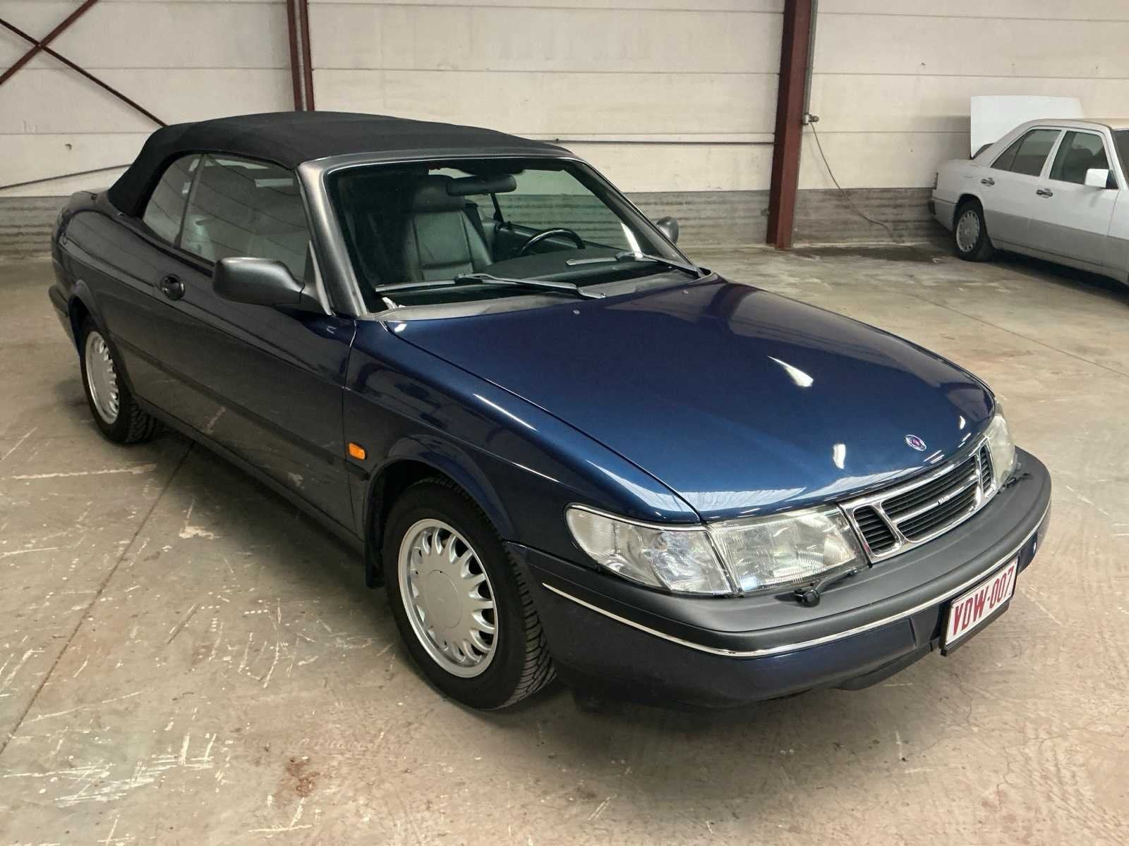 1994 Saab 900 2.3 SE Cabrio Oldtimer, Auto's, Automaat, Bedrijf, Overige carrosserie, Saab