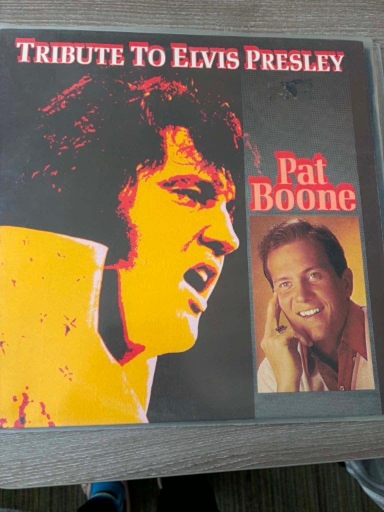 Elvis lp, Tribute to Elvis Presley by Pat boone, 10 euro, 12 pouces, Housse de protection extérieure, Enlèvement ou Envoi, Comme neuf