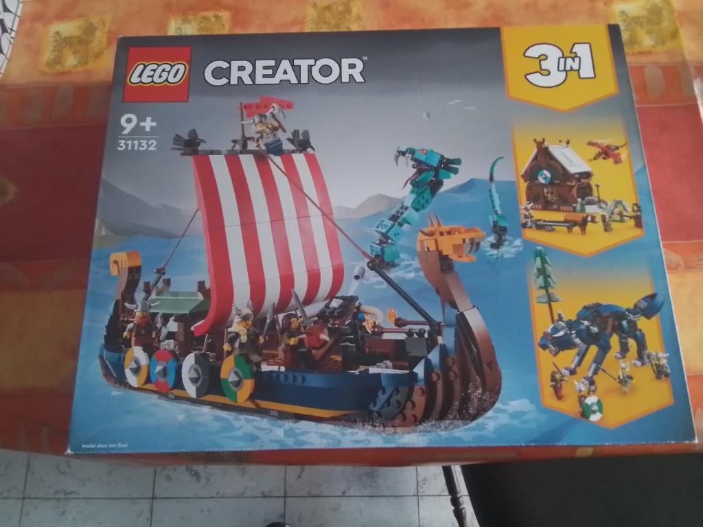 lego creator vikingsschip, Lego, Nieuw, Ophalen of Verzenden, Ongeopend/sealed