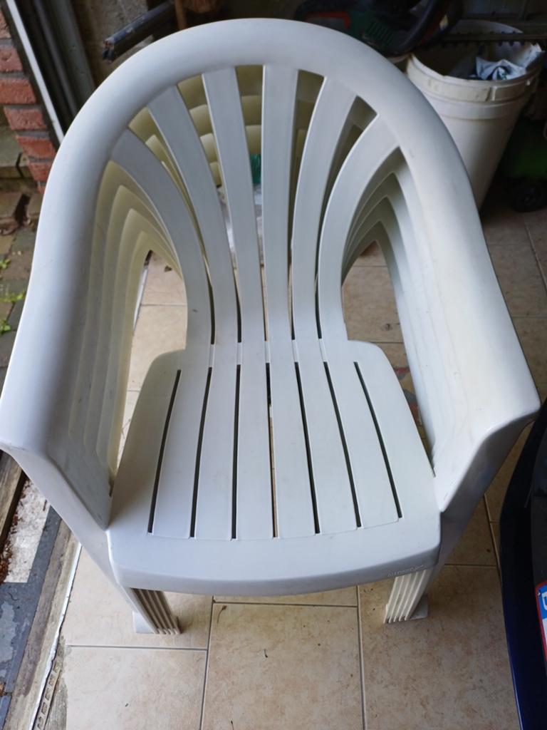 Chaises de jardin, Enlèvement, Plastique, Empilable