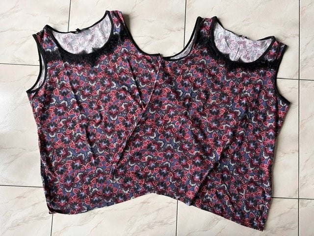 Top Ulla Popken taille 44/46 (nr7588), Enlèvement ou Envoi, Autres couleurs, Ulla Popken, Chemise ou Top