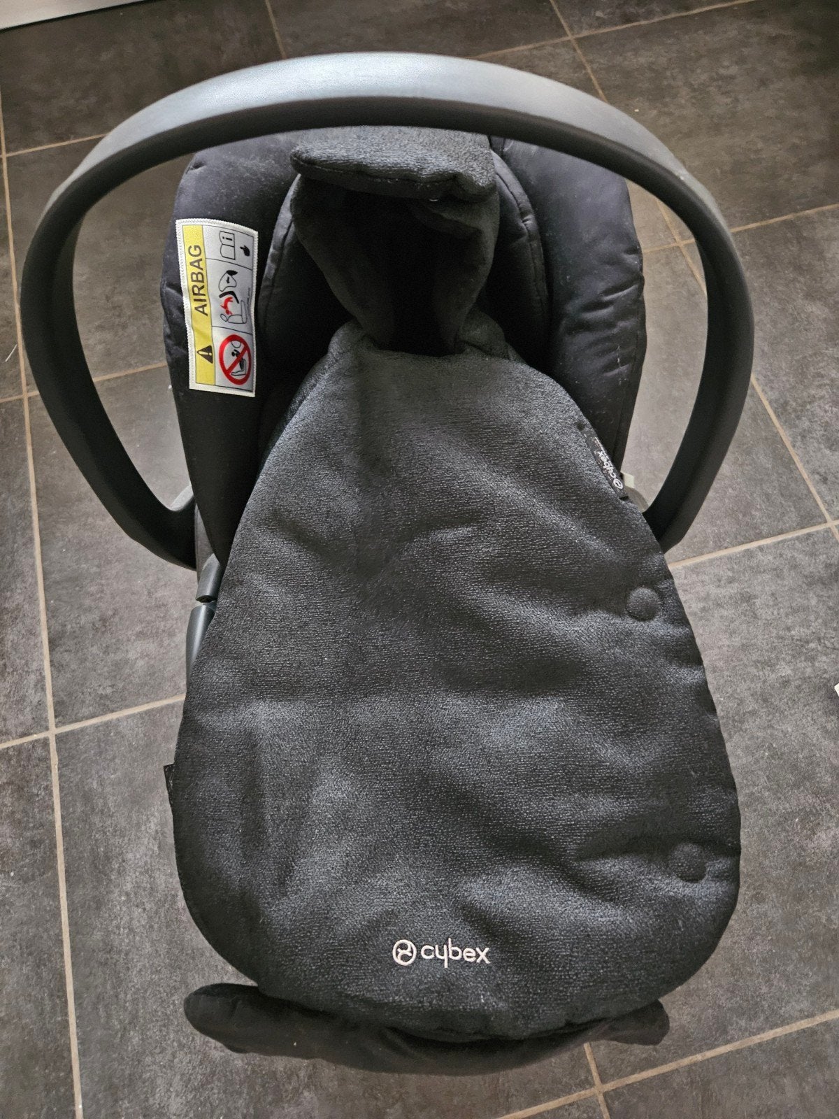 Siège-auto Cybex cloud Z avec nid d'ange Cybex, Enlèvement