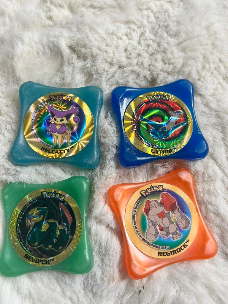 Lot de 4 laser WAPS différents Nintendo Pokémon /, Ophalen of Verzenden