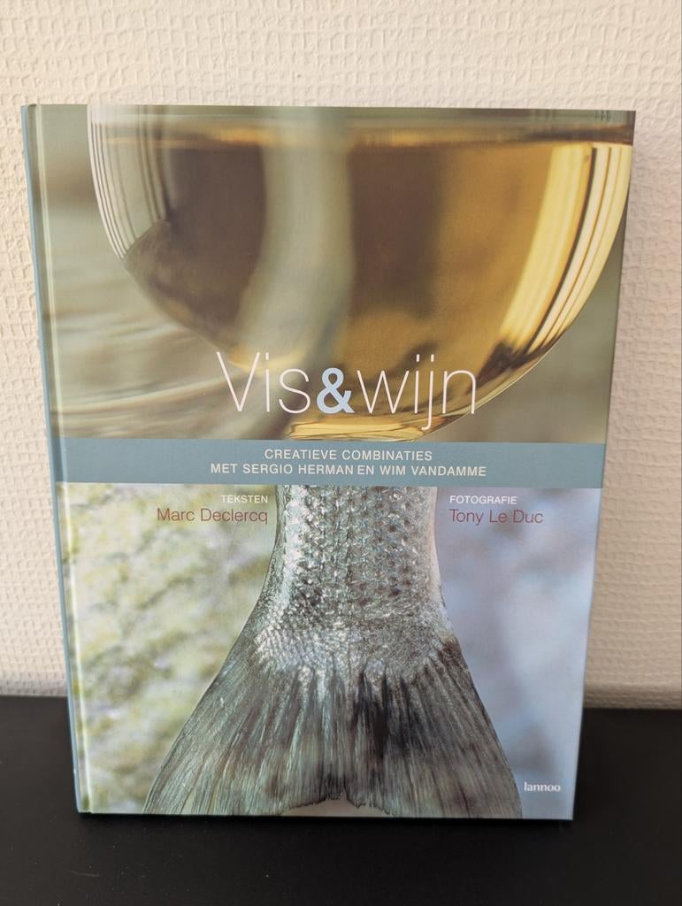 Vis & wijn kookboek, Boeken, Ophalen, Zo goed als nieuw