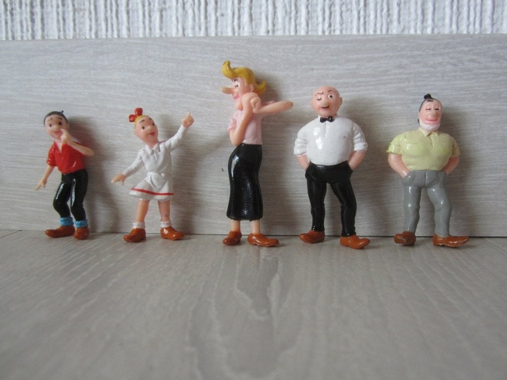 Bob et Bobette - série complète - 10,00Eur, Enlèvement ou Envoi, Bob et Bobette, Comme neuf, Statue ou Figurine