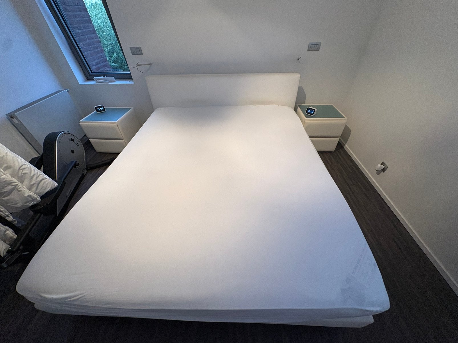 +++ boxspring Revor 180 x 210 ️+++ MOET SNEL WEG !, Ophalen, Gebruikt, Tweepersoons, 180 cm