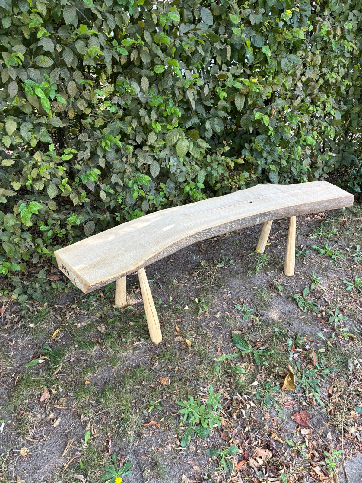 Houthakkers zitbank, Ophalen, Nieuw, Hout