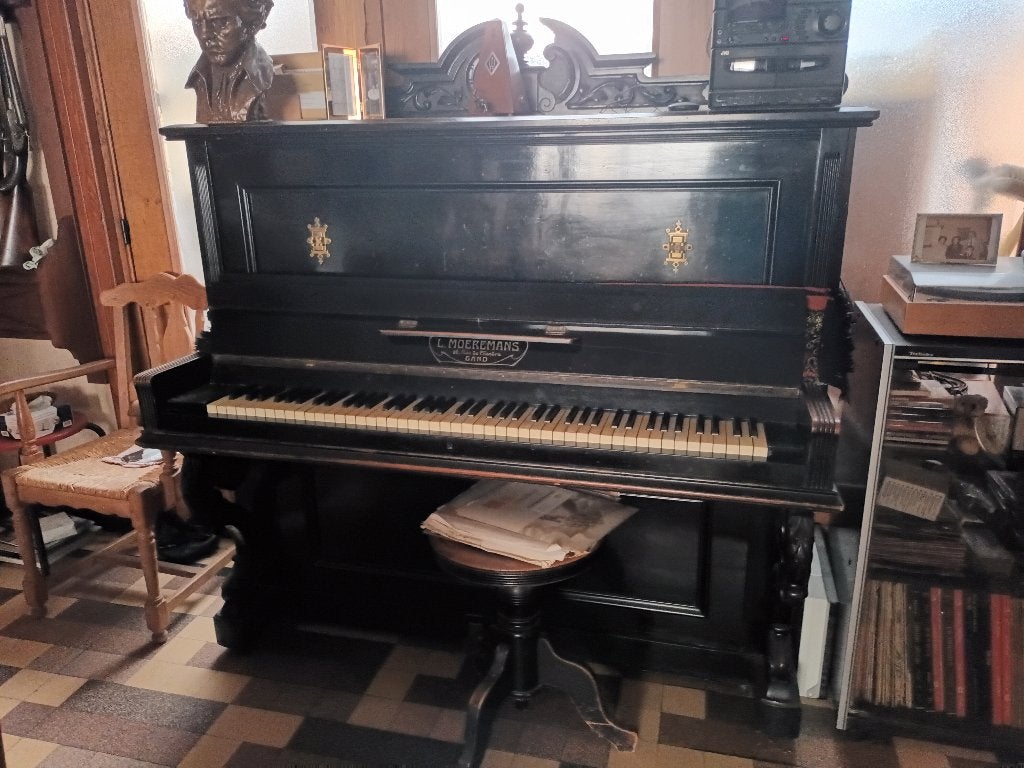 Piano, Enlèvement, Utilisé, Noir, Piano