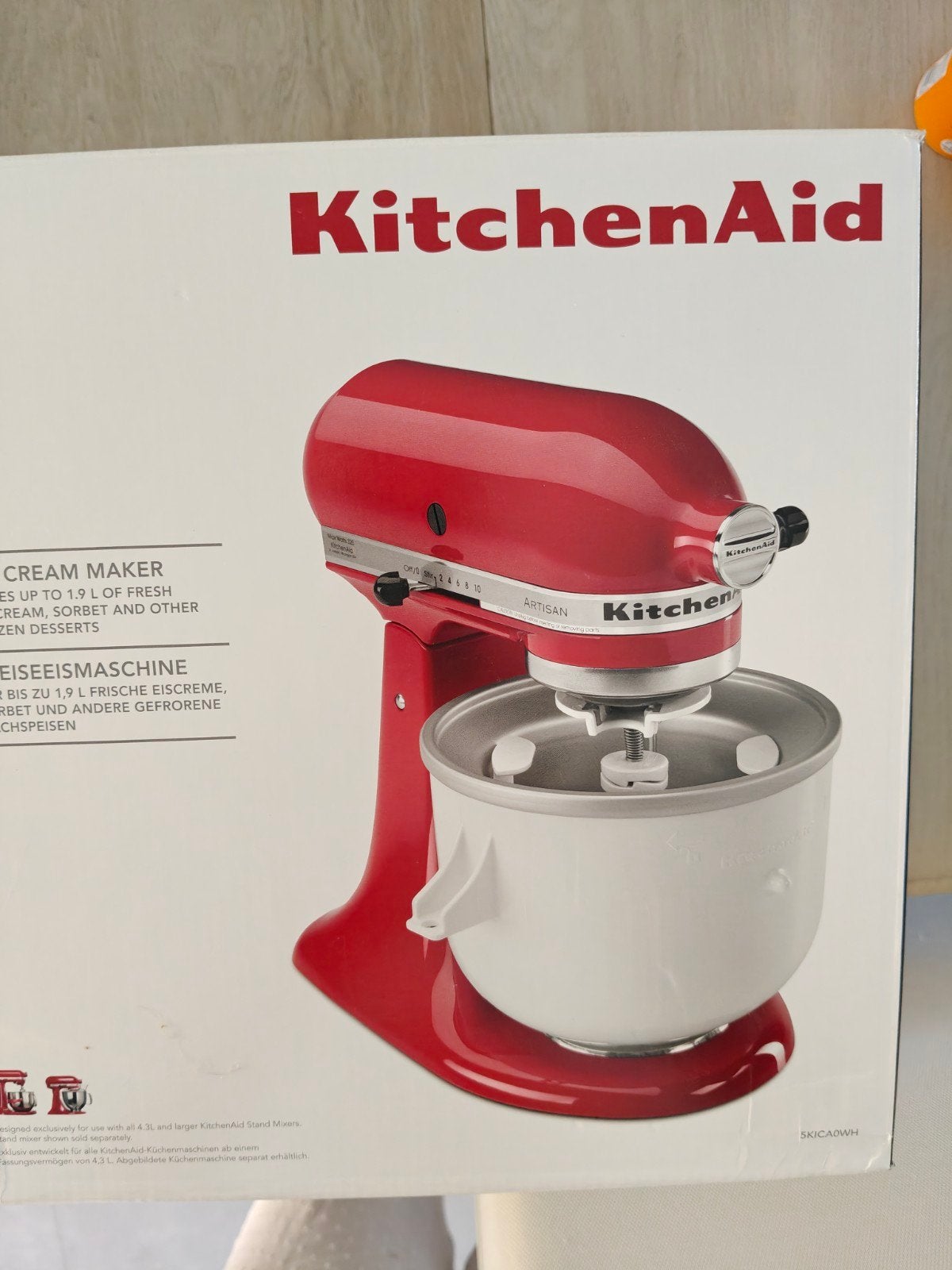 KitchenAid 5KICA0WH, Elektronische apparatuur, Ophalen, Zo goed als nieuw