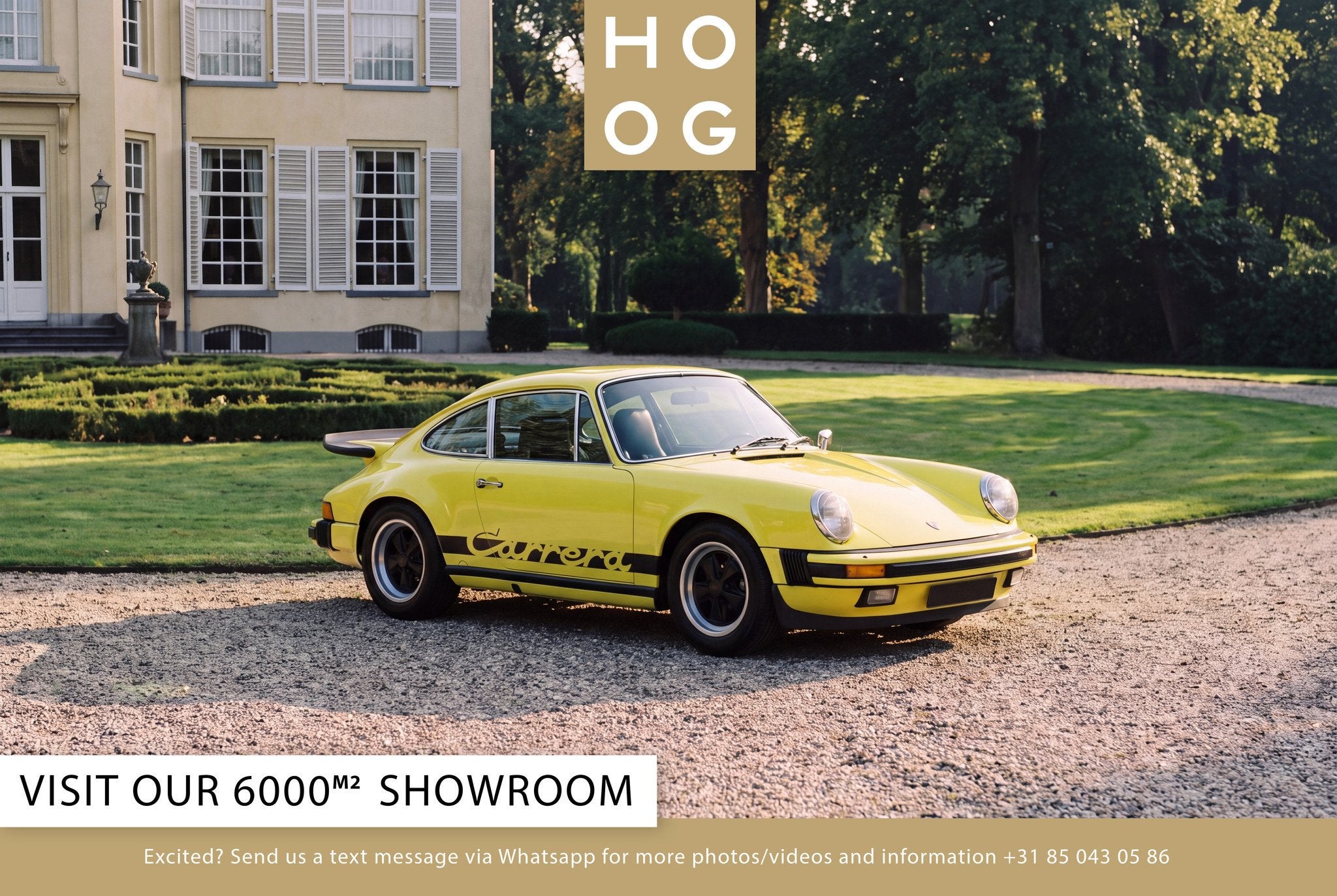 Porsche 911 Carrera 2.7 coupé (bj 1975), Lederen bekleding, 4 zetels, Gebruikt, 157 pk