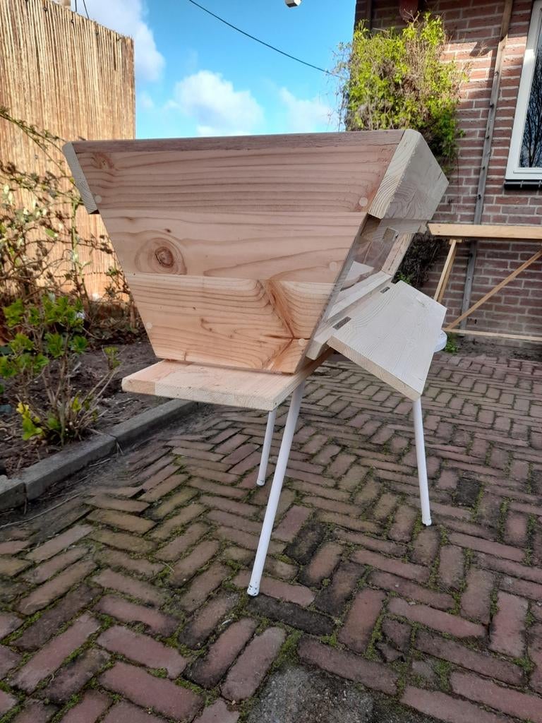 Bijenkast TOP BAR HIVE met kijkvenster, Tuin en Terras, Ophalen, Hout