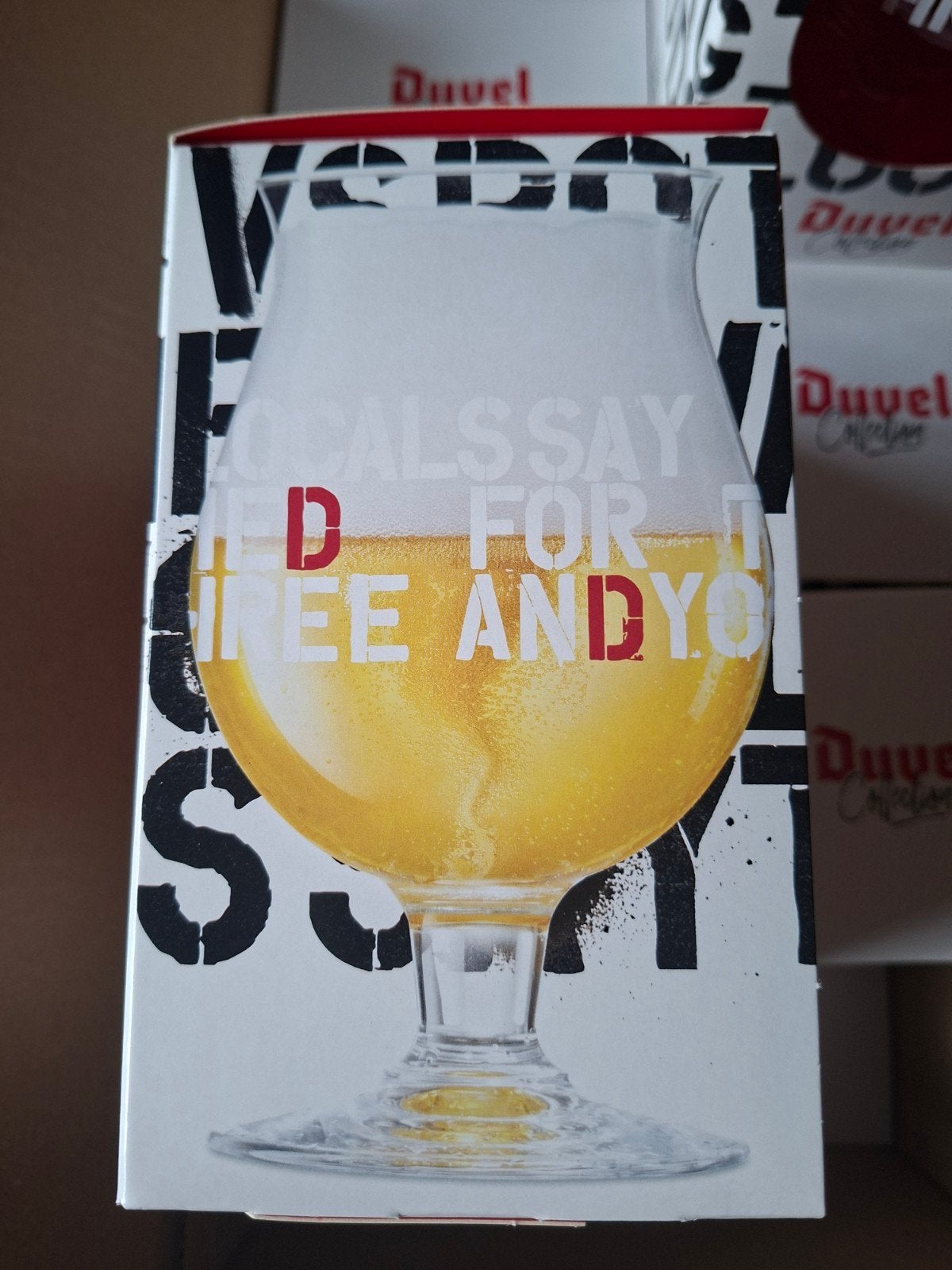 16 verre Duvel collection., Collections, Enlèvement, Duvel