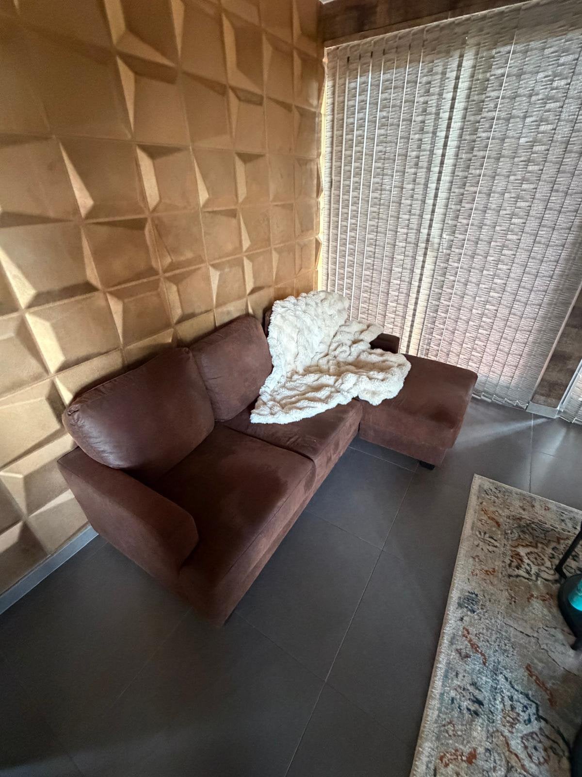 Salon d’angle acheté en fevrier 2026 état neuf !, Maison & Meubles, Enlèvement, Comme neuf