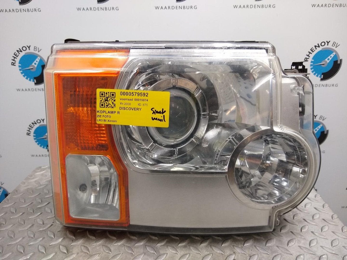 LANDROVER DISCOVERY DISCOVERY 3 KOPLAMP R 2008, Ophalen of Verzenden, Gebruikt, ARN erkend
