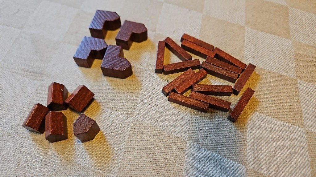 bordspel uitbreiding Catan 56 hout bruine set 999, Hobby en Vrije tijd, Gezelschapsspellen | Bordspellen, Vijf spelers of meer