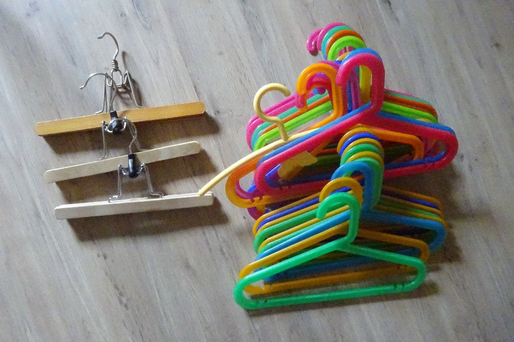 (plastic) kapstokken, Ophalen, Kunststof, Gebruikt, Minder dan 100 cm
