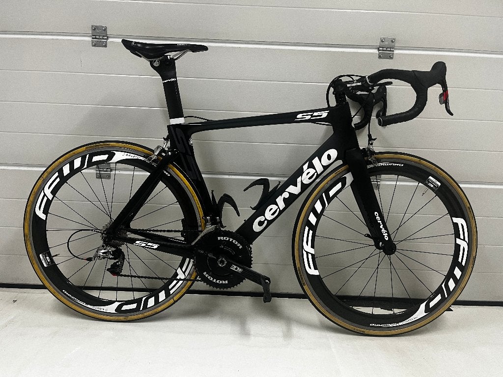 Cervelo S5 - Sram RED maat 56, Vélos & Vélomoteurs, Autres marques, Frein sur jante, Enlèvement, Hommes