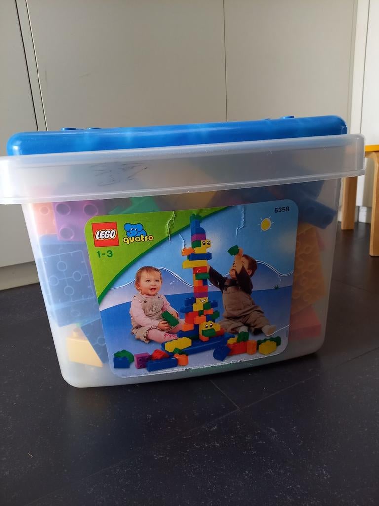 LEGO duplo blokken, Kinderen en Baby's, Speelgoed | Bouwstenen, Ophalen, Gebruikt, Overige merken