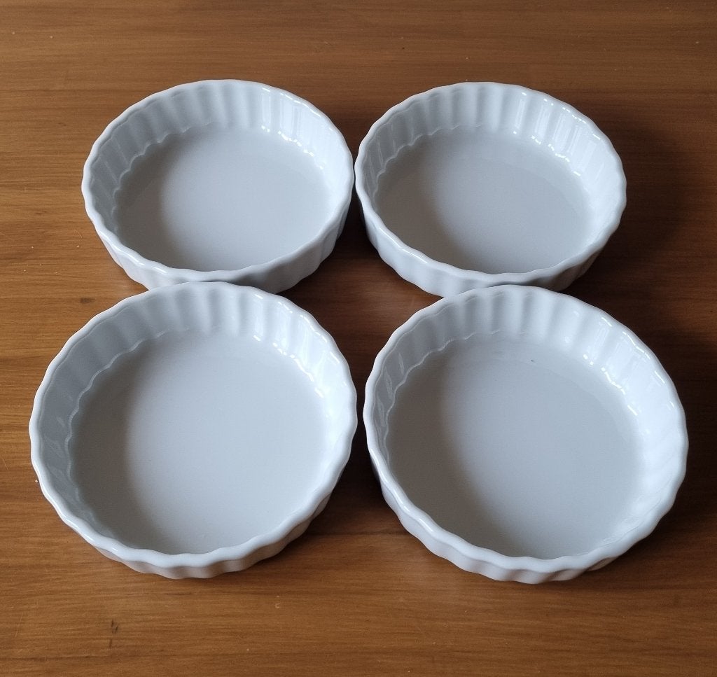 4 Bakvormen aardewerk 12cm Cook & serve, Ophalen of Verzenden, Nieuw, Bakvorm