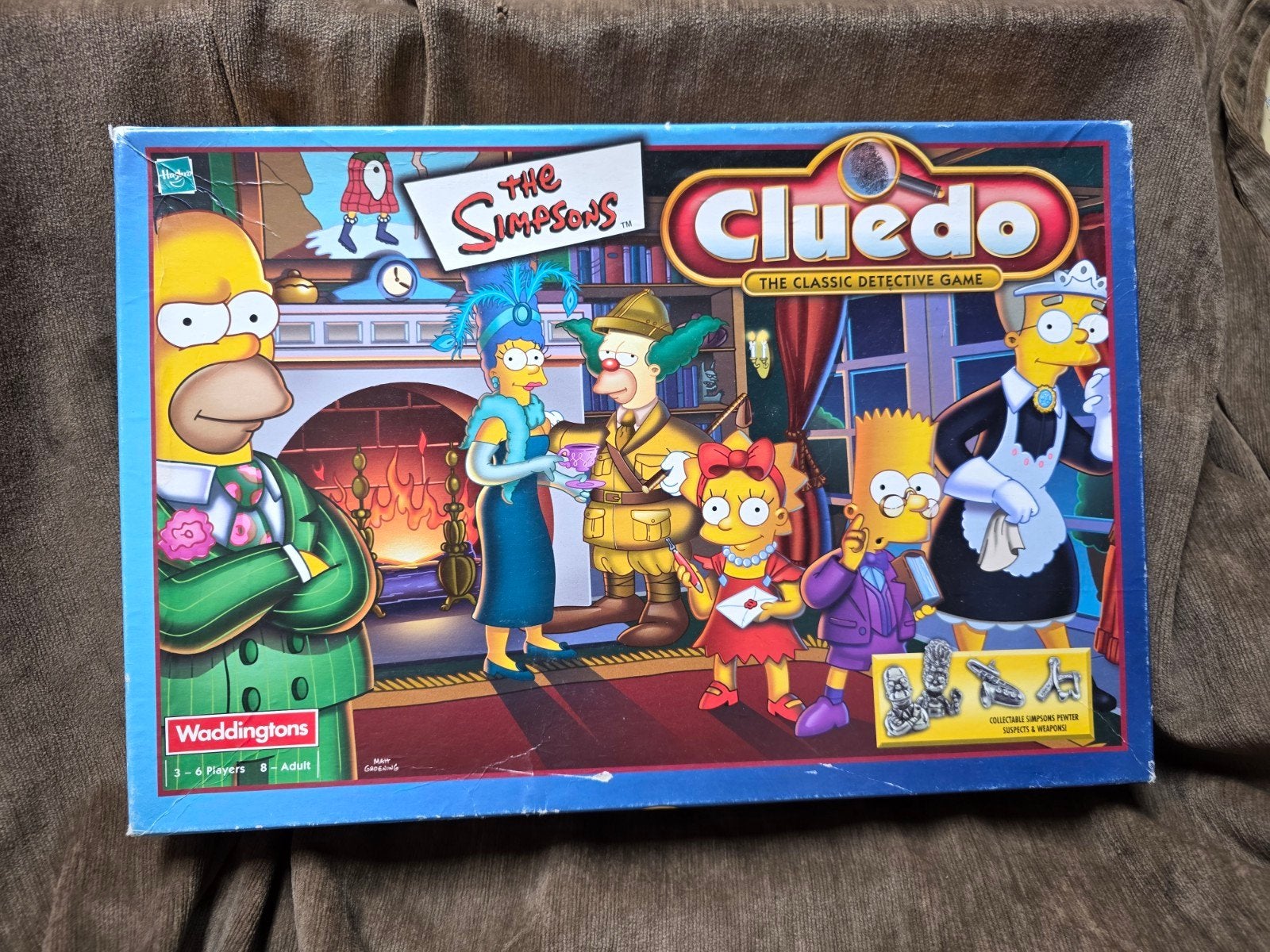 Cluedo the Simpsons version anglaise. Idéal pour jouer et ap, Enlèvement ou Envoi