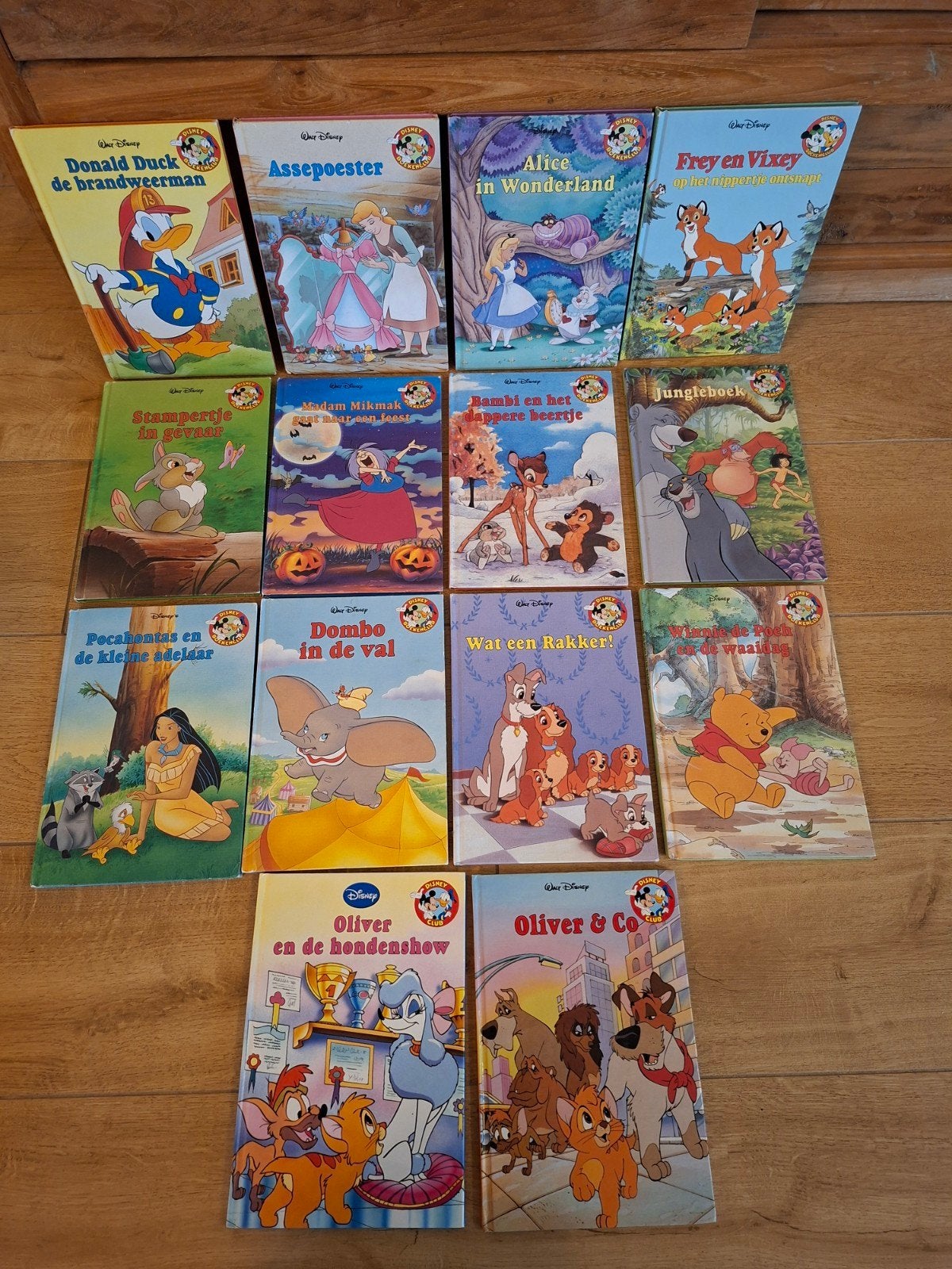 Walt Disney collectie, Ophalen, Gelezen