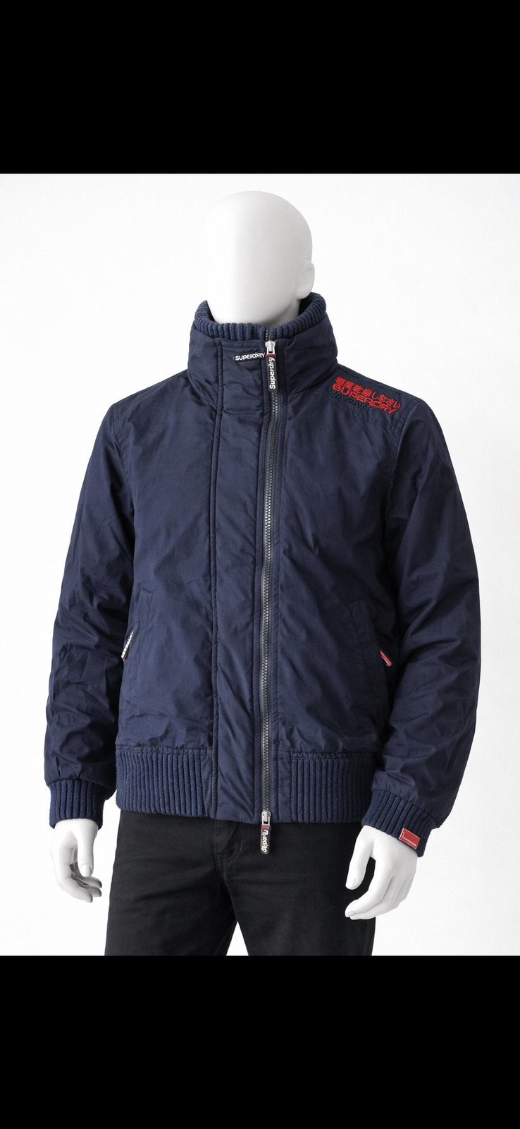Veste été bleue Superdry (S), Enlèvement ou Envoi, Porté, Taille 46 (S) ou plus petite, Bleu