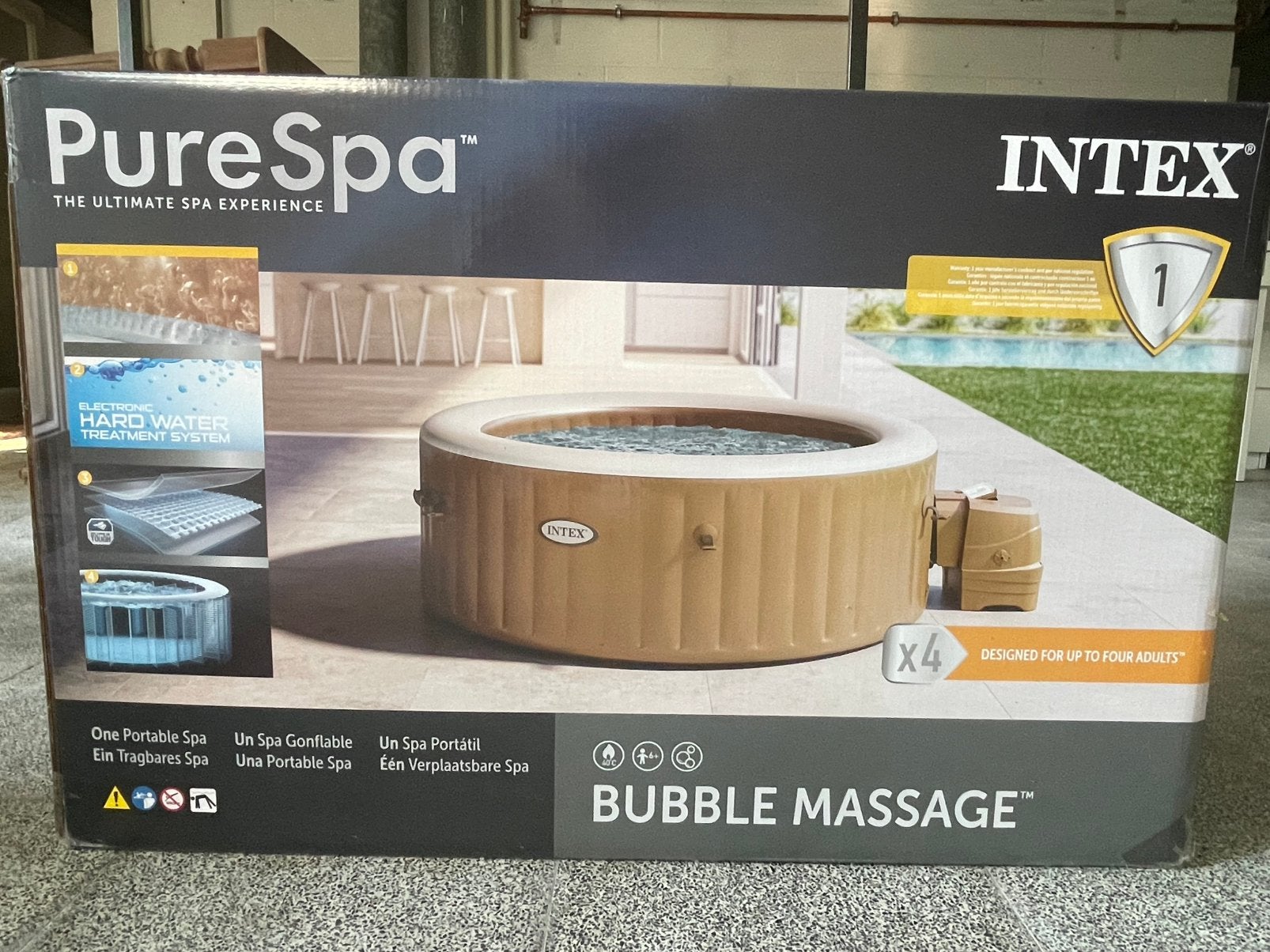 Opblaasbare Jacuzzi Intex NIEUW, Tuin en Terras, Ophalen, Nieuw, Opblaasbaar