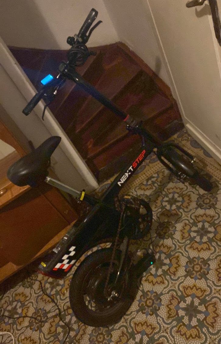 Vélo électrique pliable Yee Goo, Vélos & Vélomoteurs, Vitesses, Comme neuf, Enlèvement, Partiellement pliable