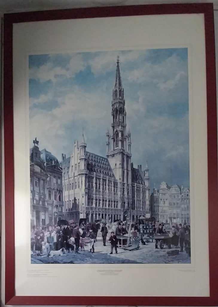 „Grote Markt van Brussel” in 1887, Ophalen