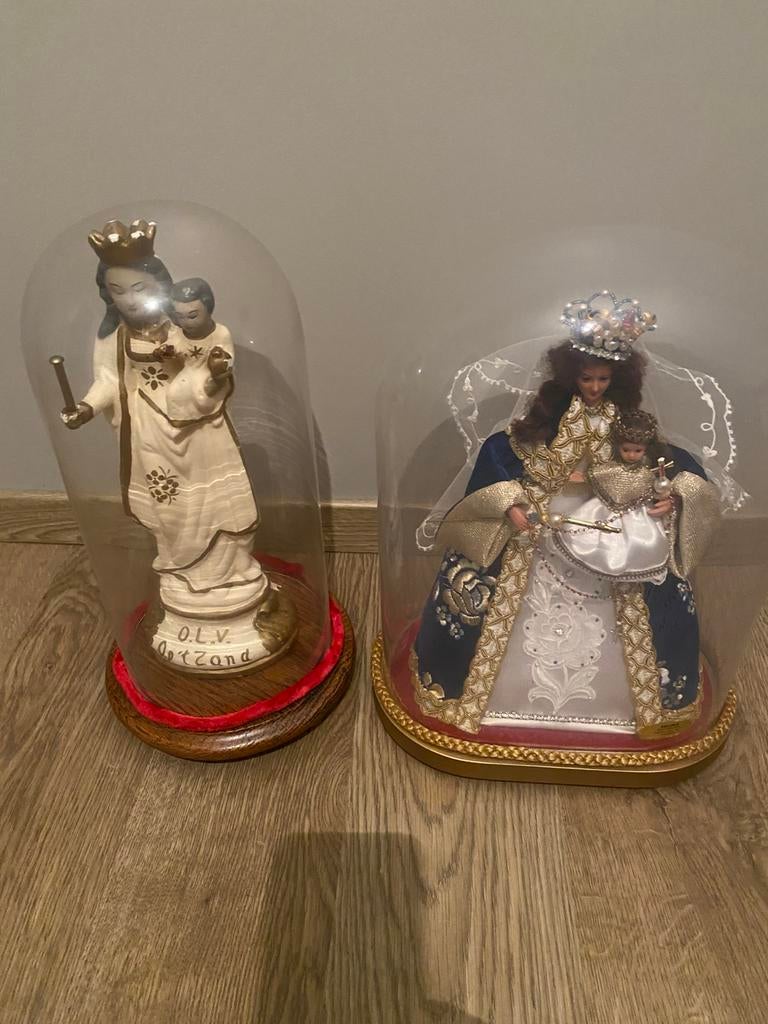 Twee antieke beelden, Antiek en Kunst, Ophalen