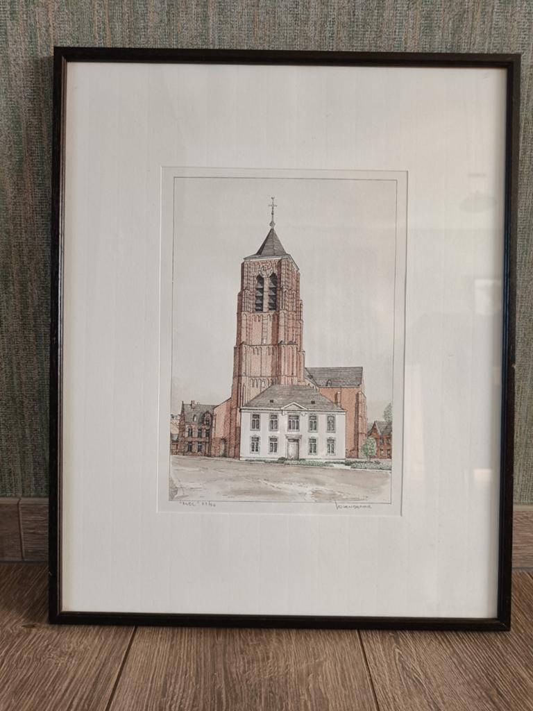 Ambachtelijke Serigrafie, Antiek en Kunst, Ophalen