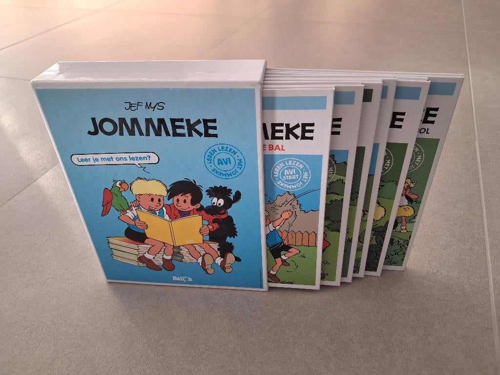 Avi leesbox, 6 boekjes, Jommeke,  nieuwstaat!, Boeken, Ophalen of Verzenden, Zo goed als nieuw, Jef Nys, Fictie algemeen