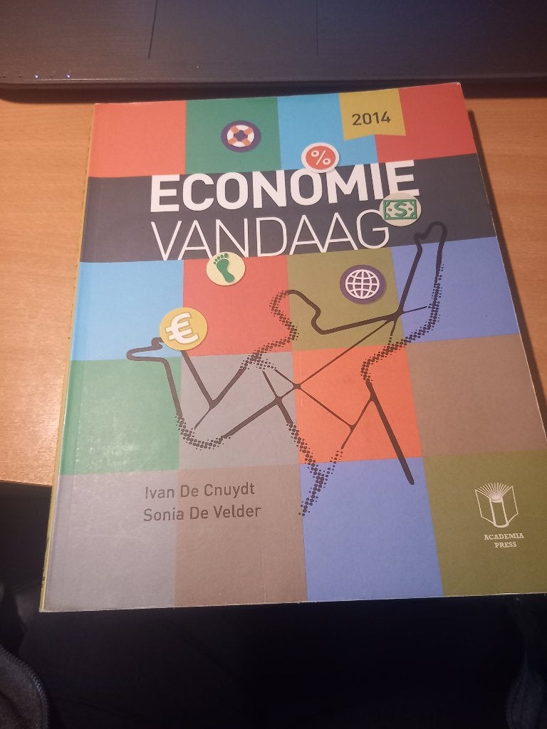 economie vandaag 2014, Enlèvement ou Envoi, Utilisé, Enseignement supérieur