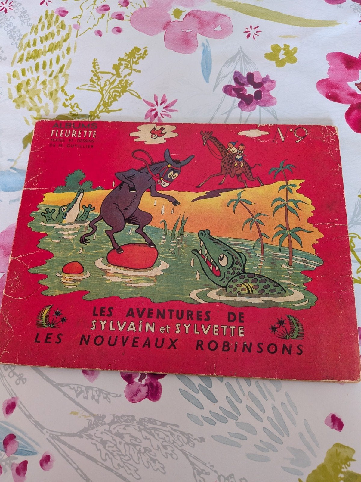 Les aventures de Sylvain et Sylvette  n9, Une BD, Enlèvement ou Envoi