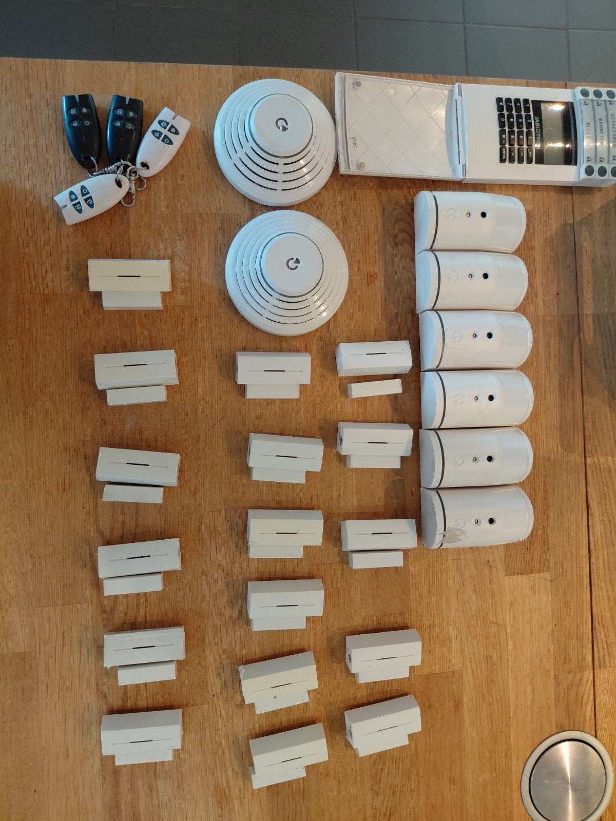 Alarmsysteem Jablatron, Bricolage & Construction, Enlèvement, Utilisé, Fumée, Télécommande