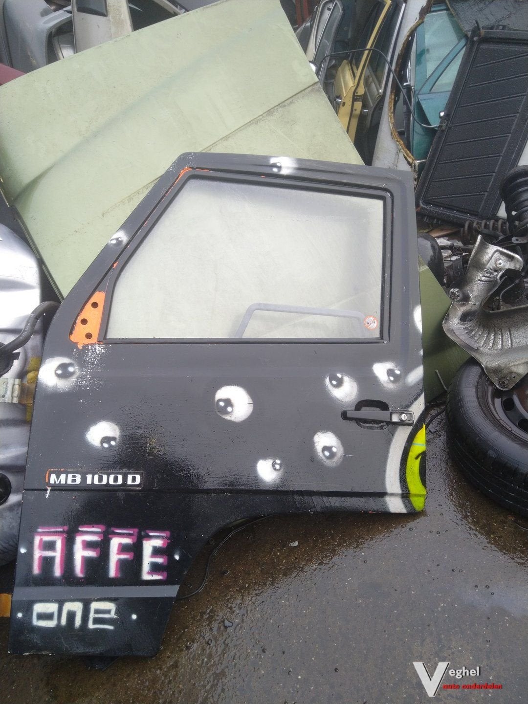 Mercedes mb 100 deur lv 1 x rv 2 keer, -, -, Enlèvement, Utilisé