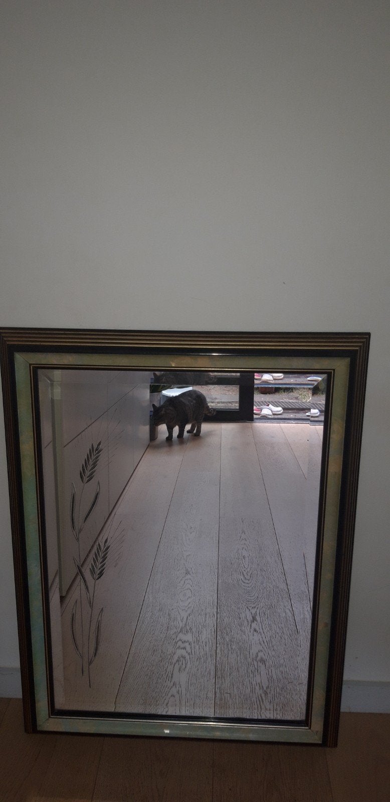Deknudt Decoro spiegel vintage, Antiek en Kunst, Ophalen