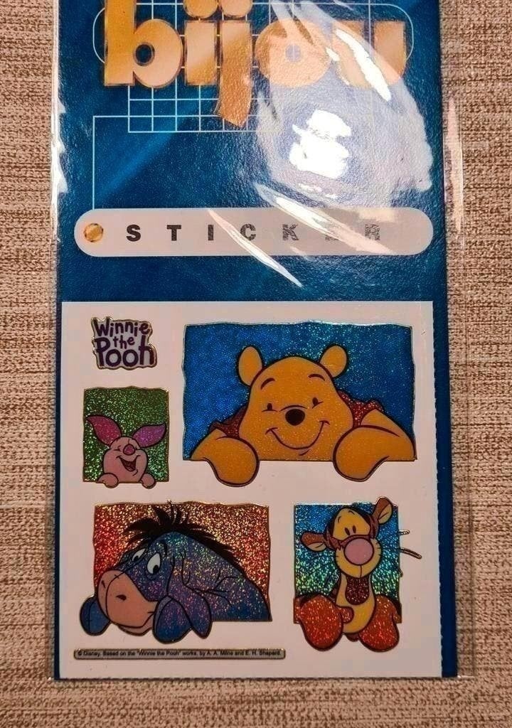 Glanzende stickers "Winnie The Pooh" (nog in verpakking), Ophalen of Verzenden, Winnie de Poeh of vrienden, Nieuw, Overige typen