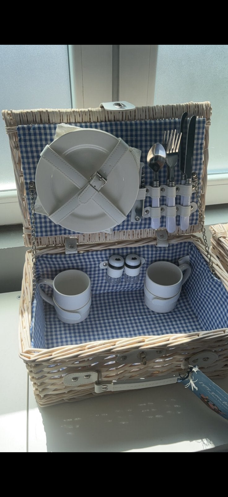 Picknickmand, Ophalen, Zo goed als nieuw