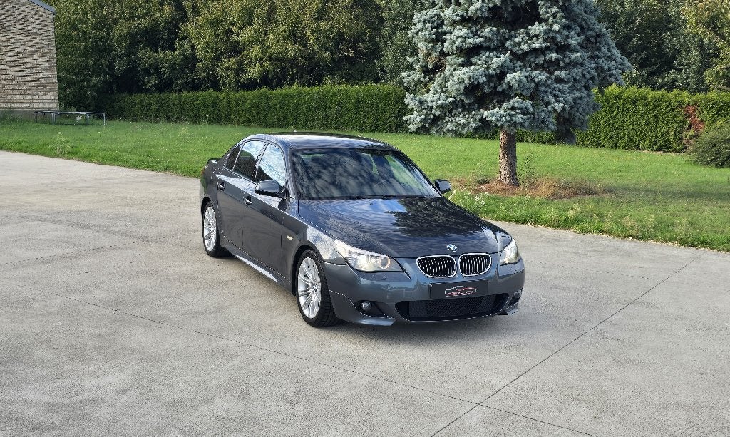 BMW 520d E60 Pack M ** 1e Prop. -  Cuir - Xénon ** GAR 12M, Autos, Cuir, Entreprise, Garantie prolongée, Boîte manuelle