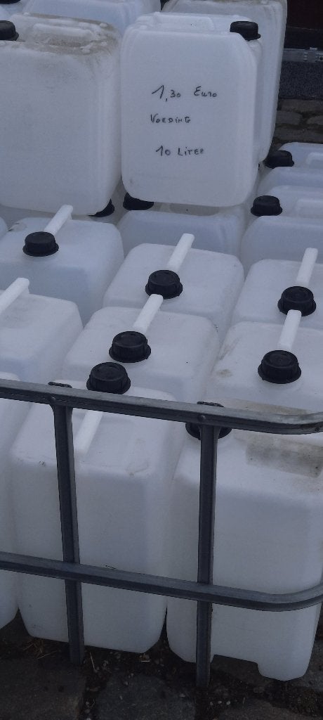 10 liter jerrycans, proper voor voeding geschikt, Comme neuf, Synthétique, Enlèvement, Frank.tradinglink.maurits@gmail.com