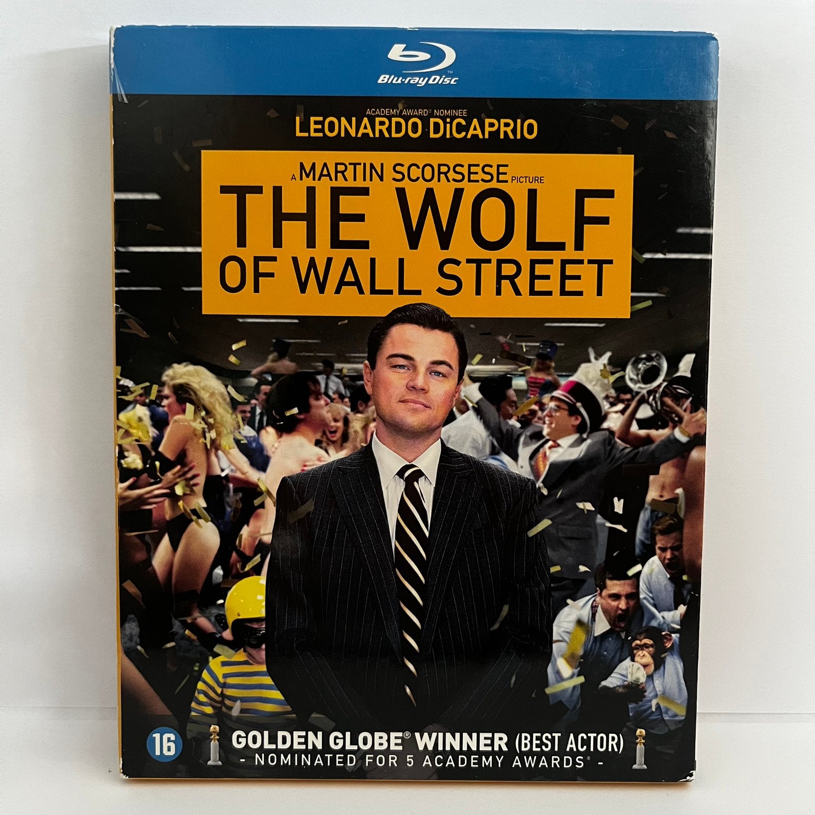 Le Loup de Wall Street (2013) Blu-ray, CD & DVD, Blu-ray, Comme neuf, Drame, Enlèvement ou Envoi