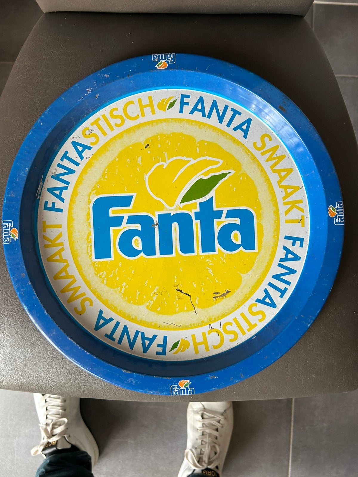 Plateau Fanta lemon, Verzamelen, Ophalen of Verzenden, Zo goed als nieuw
