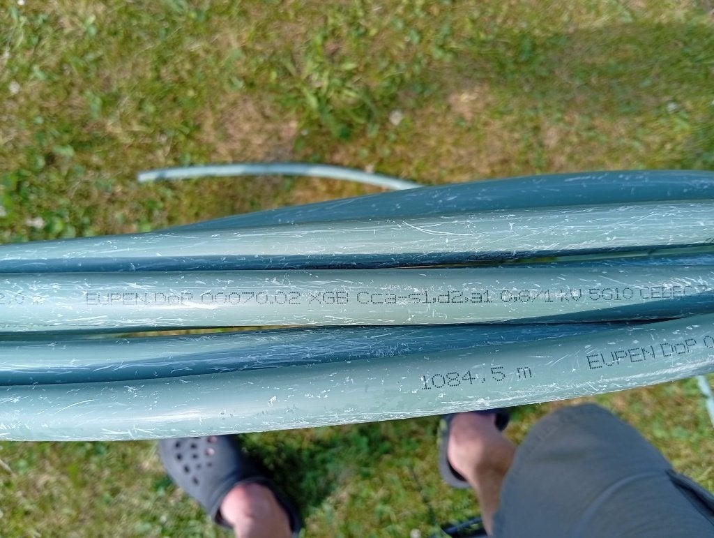 elektriciteitskabel, Doe-het-zelf en Bouw, Elektriciteit en Kabels, Ophalen, Zo goed als nieuw, Kabel of Snoer