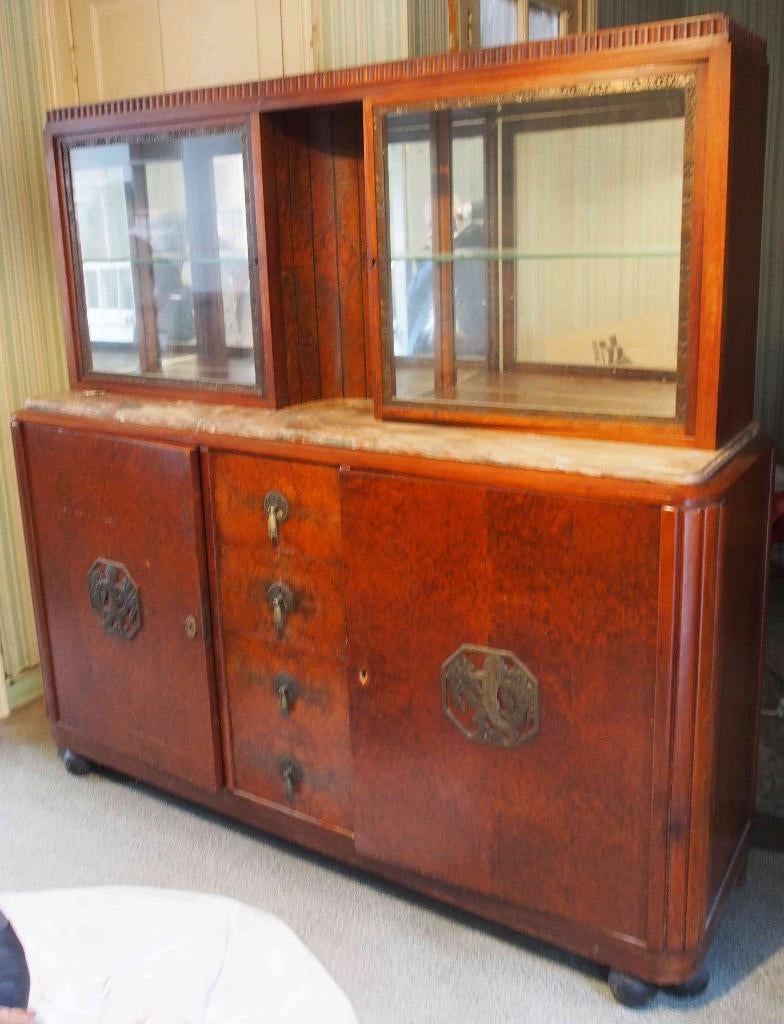 Buffet De Coene modèle PARIS 1925 Decoene Courtrai Art Deco, Enlèvement