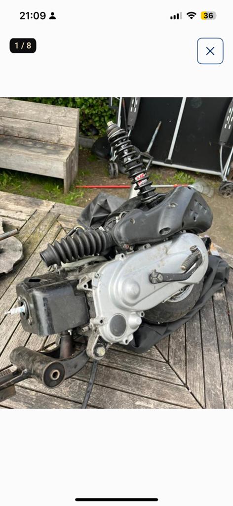 ️⭐️GEZOCHT️ ⭐️PIAGGIO BLOK COMPLEET, Fietsen en Brommers, Ophalen, Zo goed als nieuw, Blok, Piaggio